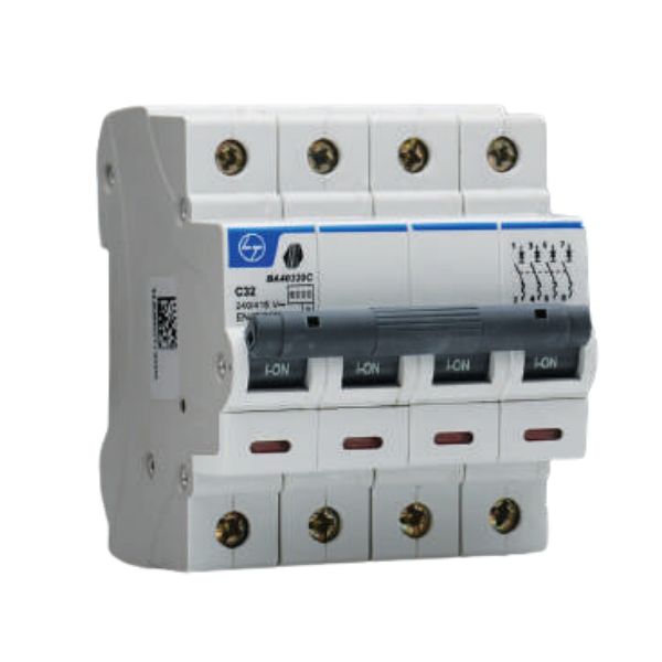 L&T (Schneider) BA40200C - 20A FP 6KA TYPE C MCB