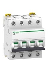 Schneider (A9F74440) Acti9 iC60N 4P 40A, 6kA C eğrisi Otomat