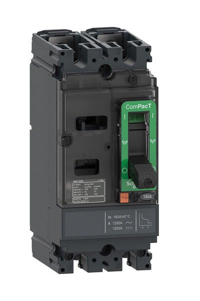 Schneider (C10S2TM040) DC Devre Kesici NSX100S 40A 2P 100KA AC/DC