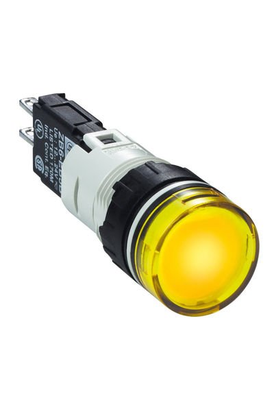 Schneider (XB6AV5BB) ROUND PIL.LIGHT YELLOW 6-