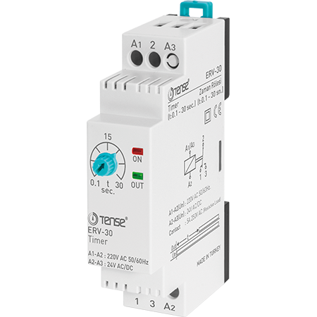 Tense (ERV-30) w-otomat tip 0.1sn-30sn Zaman Rölesi