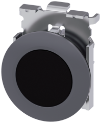 Siemens 3SU1060-0JB10-0AA0 Sirius ACT Mat Metal Yassı Tip Yay Dönüşlü 30 mm Buton Siyah
