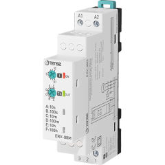 Tense (ERV-08M) w-otomat tip 0.1sn-100 Saat Multifonksiyonlu Zaman Rölesi(12-240V AC/DC)