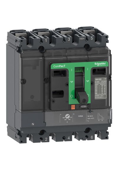 Schneider (C10R4TM040) NSX100 R TM 40D 45kA 690V 4P
