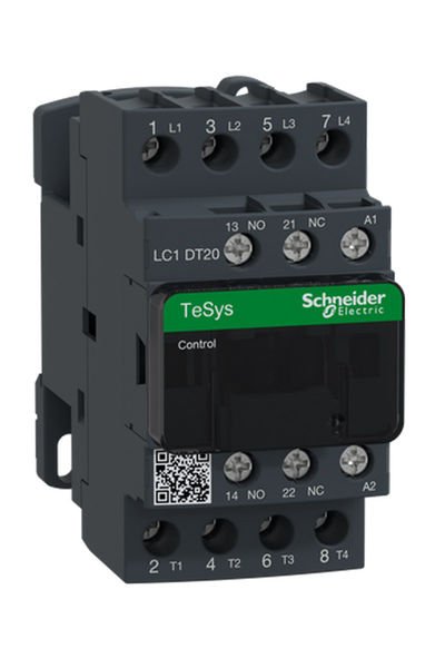 Schneider (LC1DT20B7) TeSys Deca Kontaktör 4P 20A AC1 24VAC 4NA