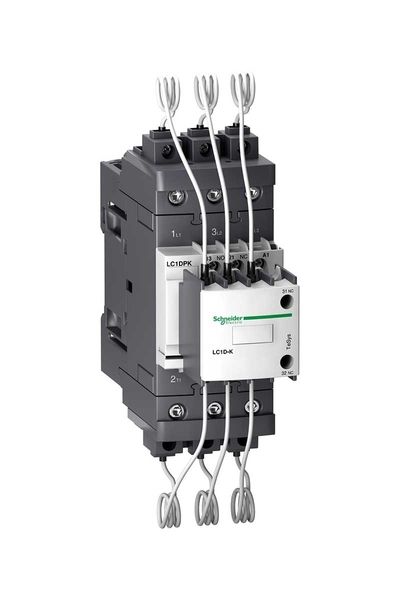 Schneider (LC1DPKM7) TeSys Deca Kompanz. Kontaktör 30kVAR 220VAC