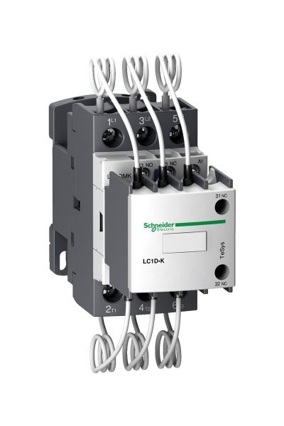 Schneider (LC1DMKM7) TeSys Deca Kompanz. Kontaktör 25kVAR 220VAC