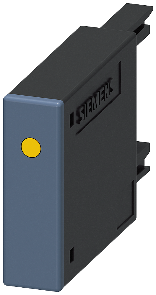 Siemens 3RT2916-1JJ00 Aşırı gerilim bastırıcı, LED'li varistör, 24-48 V AC, 50/60 Hz, 12-24 V DC, 3RT2.1 kontaktörleri ve 3RH2 yardımcı kontaktörleri için