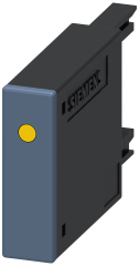Siemens 3RT2916-1JJ00 Aşırı gerilim bastırıcı, LED'li varistör, 24-48 V AC, 50/60 Hz, 12-24 V DC, 3RT2.1 kontaktörleri ve 3RH2 yardımcı kontaktörleri için
