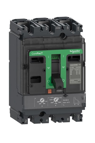 Schneider (C10R3TM050) NSX100 R TM 50D 45kA 690V 3P