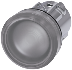 Siemens 3SU1051-6AA70-0AA0 Sinyal Lambası kafası Metal renksiz