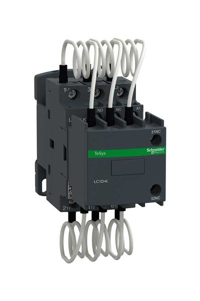 Schneider (LC1DLKQ7) TeSys Deca Kompanz. Kontaktör 20kVAR 380VAC