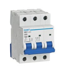 Chint (179870) NB1 Serisi / 3 Kutuplu 10kA / C tipi 20A Otomatik Sigorta
