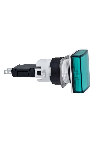 Schneider (XB6DV3BB) RECT.PILOT LIGHT GREEN6-2