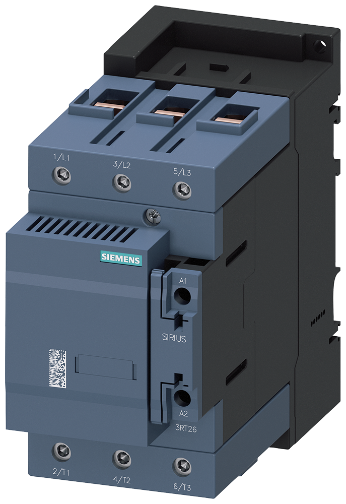 Siemens 3RT2646-1AP03 3RT2 SERİSİ KONDANSATÖR KONTAKTÖRÜ, 400 V AC, 33..100kVAR, 1NO+1NC, BOY S2