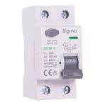 Sigma (SDM2040300) SDM 2P 300mA 40A KAÇAK AKIM KORUMA ŞALTERİ