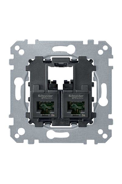Schneider (MTN4575-0002) İkili RJ45 Cat5 UTP
