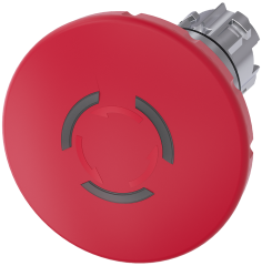 Siemens 3SU1051-1JB20-0AA0 Sirius ACT Metal Çevir-Kur, ışıklı 60 mm Acil Stop Mantar Butonlar