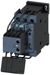 Siemens 3RT2627-1AP05 3RT2 SERİSİ KONDANSATÖR KONTAKTÖRÜ, 400 V AC, 8..25kVAR, 1NO+2NC, BOY S0