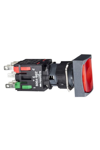 Schneider (XB6DF4B2B) RECT.ILL.P.TO P.BUT RE.NC