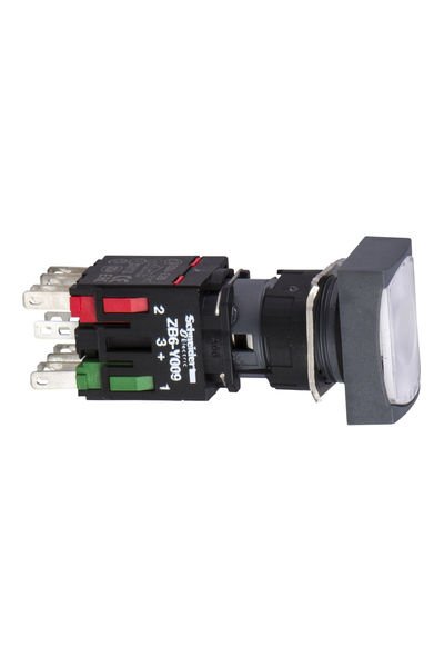 Schneider (XB6DF1B5B) RE.ILL.P.TO.P.BUT.WH.NONC