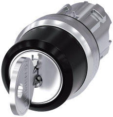 Siemens 3SU1050-4BM01-0AA0 3SU 3 pozisyonlu yay dönüşlü anahtarlı mandal buton