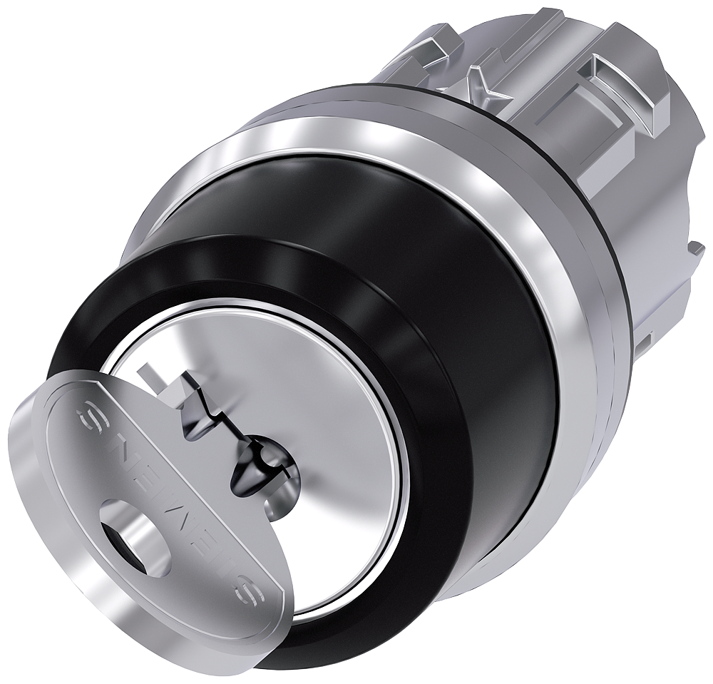 Siemens 3SU1050-4BF11-0AA0 RONIS 0-1 pozisyonlu kilitli metal mandal buton