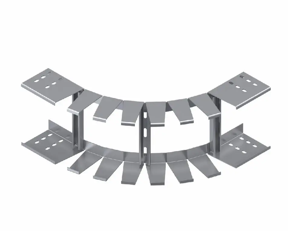 STS H100 Kablo Merdivenleri Dış Bükey Dönüş Elemanı-C Tipi