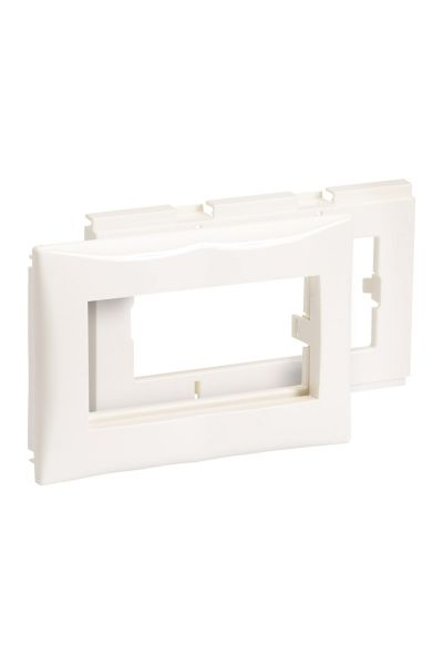 Schneider (ETK10197E) PKS Ultra Kanal Ustu İkili Çerçeve/Adapt