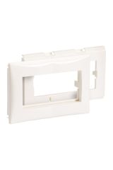 Schneider (ETK10197E) PKS Ultra Kanal Ustu İkili Çerçeve/Adapt