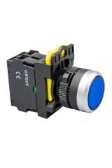 GWEST A5-21D-110 (MAVİ) 110V. LED IŞIKLI START BUTON