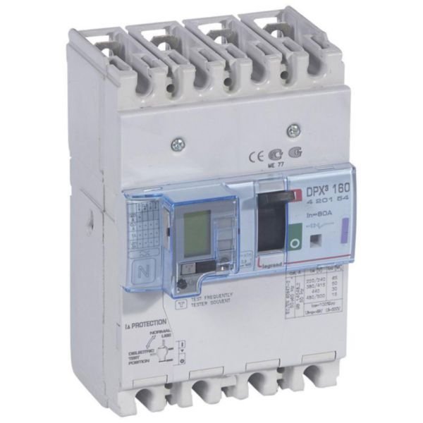 Legrand (420154) DPX³160 TM&KAK 4P 80A 50kA