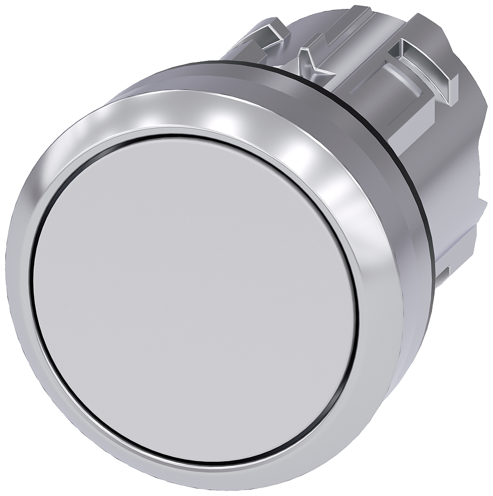 Siemens 3SU1050-0AB60-0AA0 Yay Dönüşlü Metal Buton Kafası beyaz