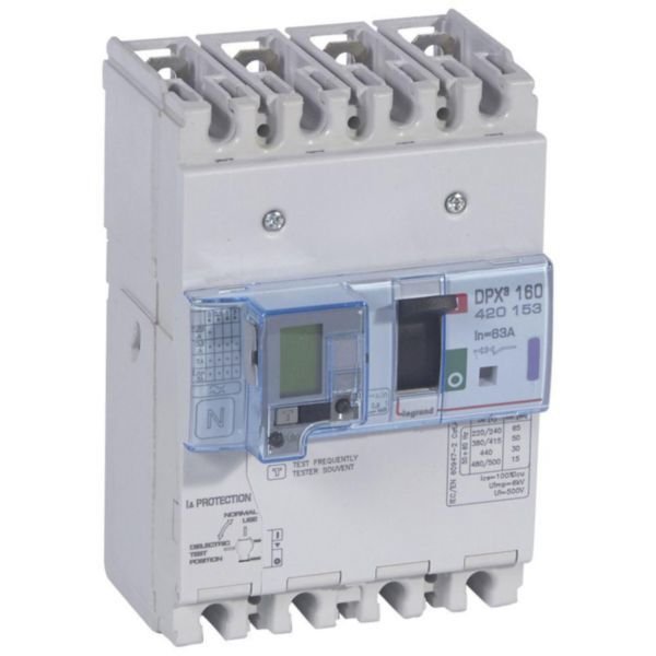 Legrand (420153) DPX³160 TM&KAK 4P 63A 50kA