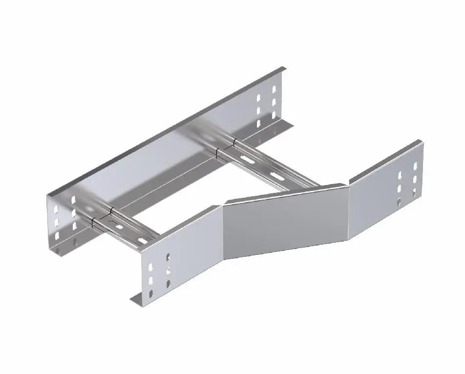 STS H100 Kablo Merdivenleri Sağ Redüksiyon Dönüş Elemanı-Omega Tip