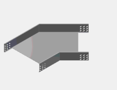 EAE 100 CTE 500 YD45° ,H100 (mm) ,AB500 (mm),T2(mm)-(Kablo-Tava-Sistemleri)