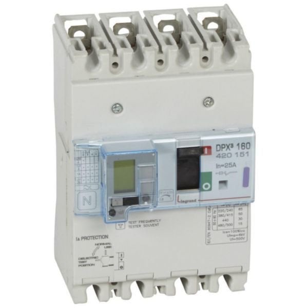 Legrand (420151) DPX³160 TM&KAK 4P 25A 50kA