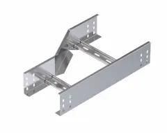 STS H100 Kablo Merdivenleri Sol Redüksiyon Dönüş Elemanı-Omega Tip