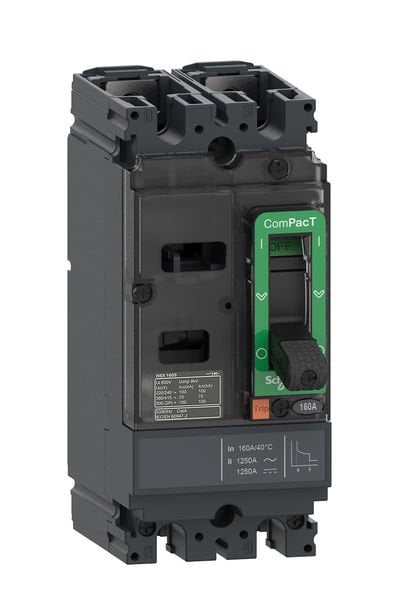Schneider (C10M2TM080) DC Devre Kesici NSX100M 80A 2P 85KA AC/DC