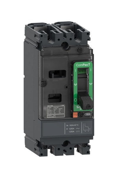 Schneider (C10M2TM063) DC Devre Kesici NSX100M 63A 2P 85KA AC/DC