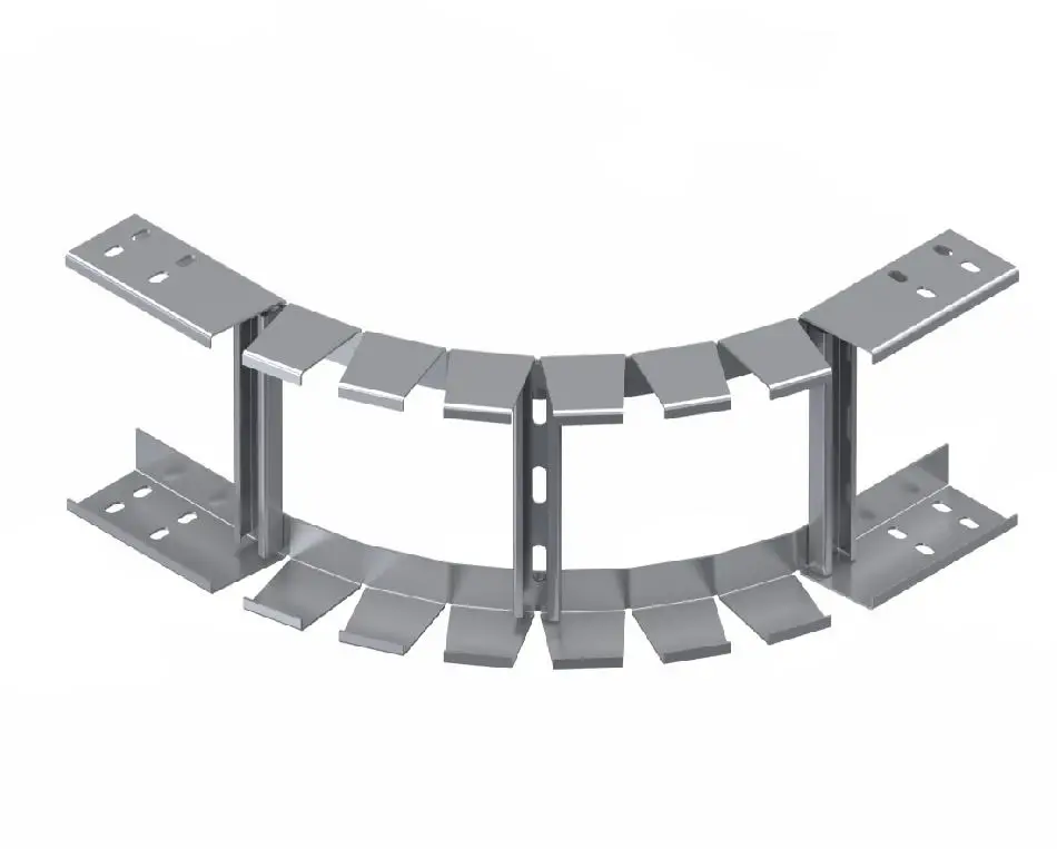 STS H60 Kablo Merdivenleri Dış Bükey Dönüş Elemanı-C Tipi