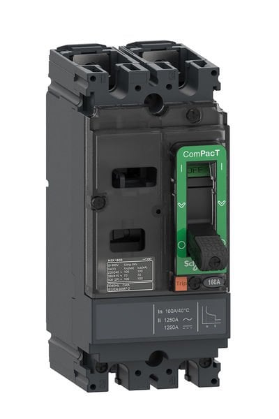 Schneider (C10M2TM040) DC Devre Kesici NSX100M 40A 2P 85KA AC/DC