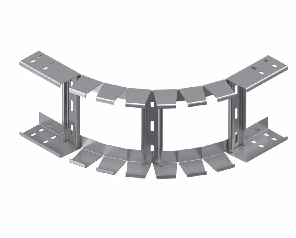STS H60 Kablo Merdivenleri Dış Bükey Dönüş Elemanı-omega Tip