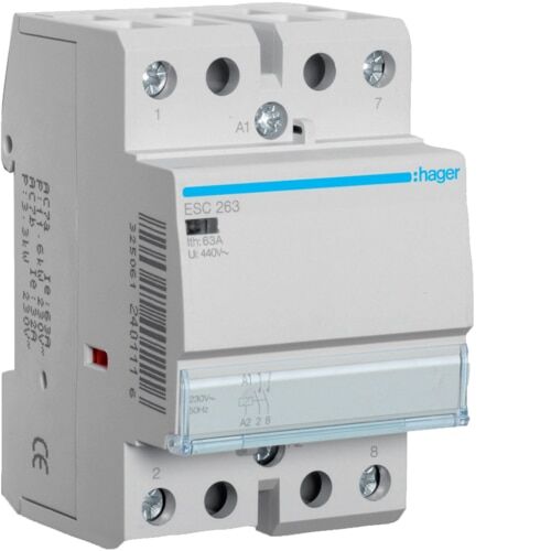 Contactor 63A, 2NO, 230V