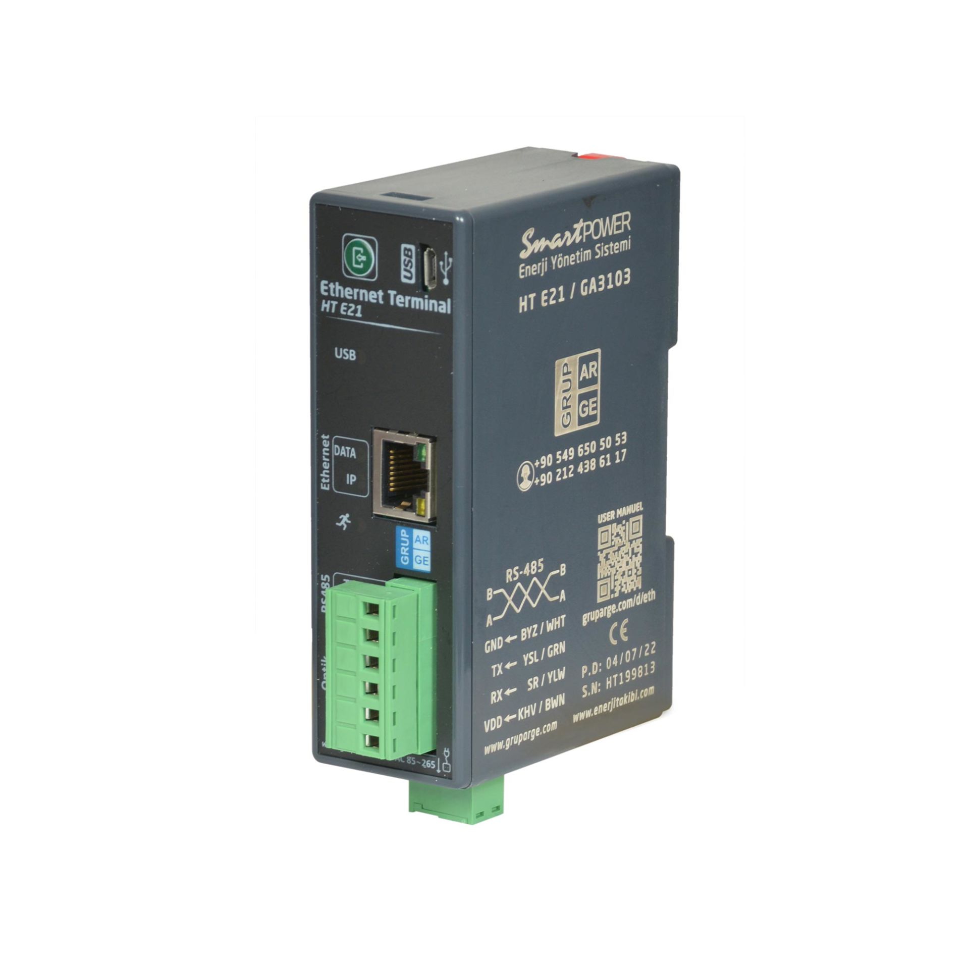 Grup Arge (GA3103) (HT E21) ETHERNET TERMİNAL - AC