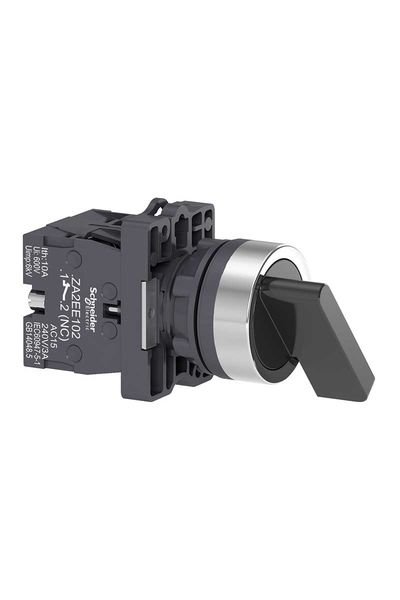 Schneider (XA2EJ25) 1 NA+1 NK Siyah, uzun mandallı buton