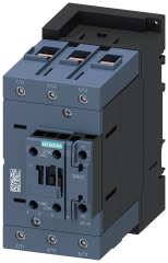 Siemens 3RT2046-1AB00 Güç kontaktörü, AC-3e/AC-3, 95 A, 45 kW / 400 V, 3 kutuplu, 24 V AC, 50 Hz, yardımcı kontaklar: 1 NO + 1 NC, vidalı terminal, boyut: S3