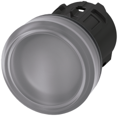 Siemens 3SU1001-6AA70-0AA0 Sinyal Lambası kafası plastik renksiz