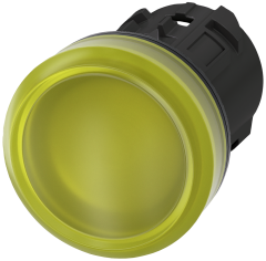 Siemens 3SU1001-6AA30-0AA0 Sinyal Lambası kafası plastik sarı