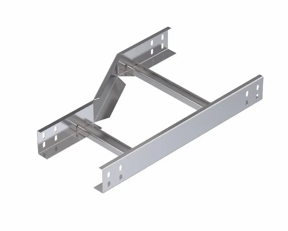 STS H60 Kablo Merdivenleri Sol Redüksiyon Dönüş Elemanı-C Tipi